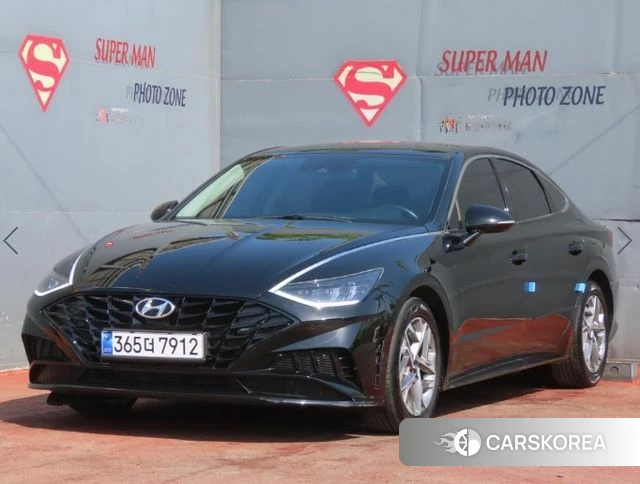Hyundai Sonata (DN8) 2022 Черный из Кореи
