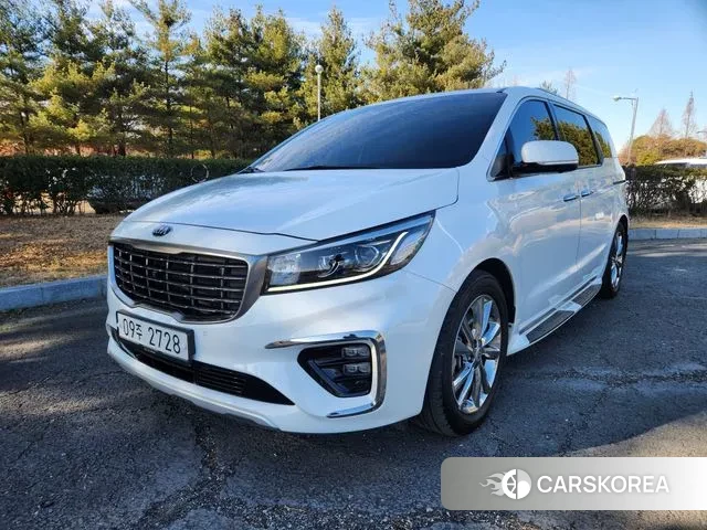 Kia The New Carnival 2019 Белый из Кореи