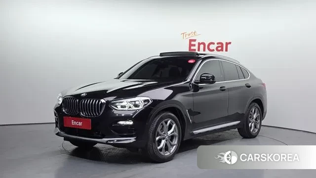 BMW X4 (G02) 2020 Черный из Кореи