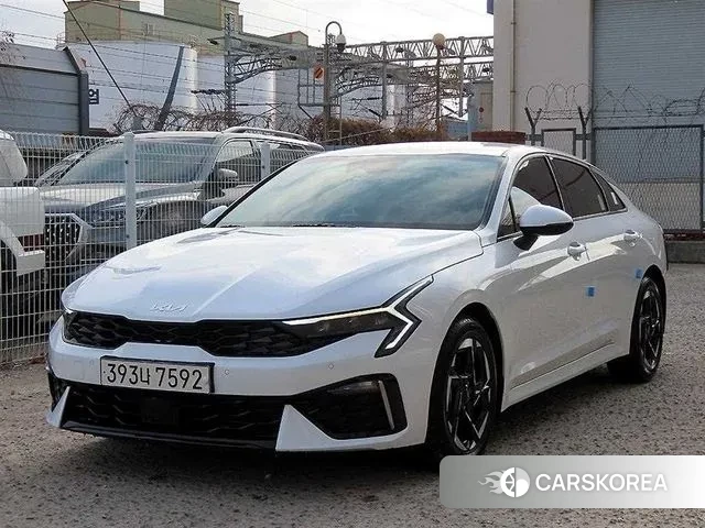 Kia The New K5 3rd generation 2024 Белый из Кореи