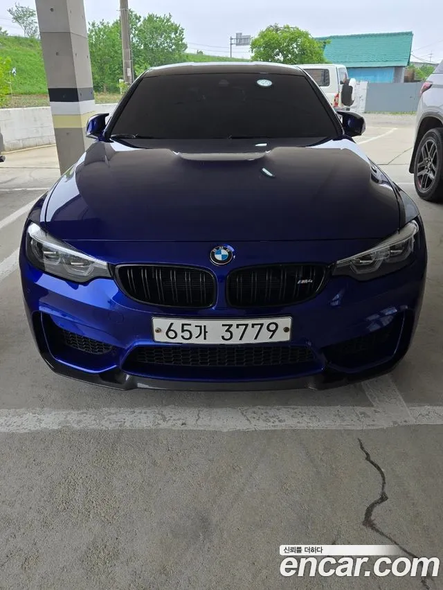 BMW M4 (F82) 2019 Синий из Кореи