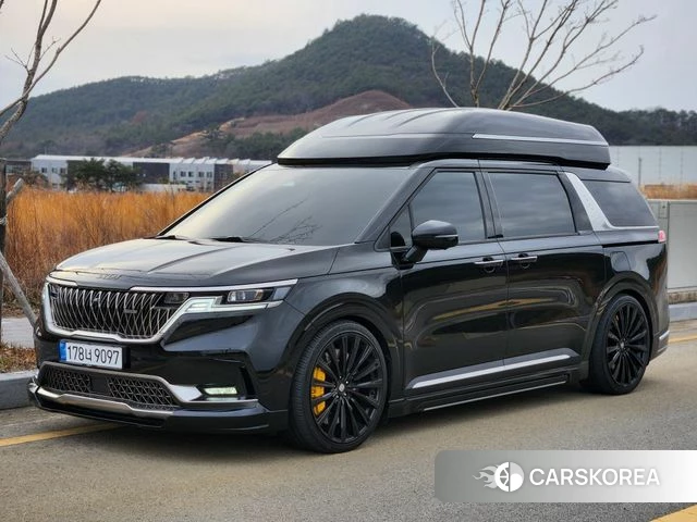 Kia Carnival 4th generation 2023 Черный из Кореи