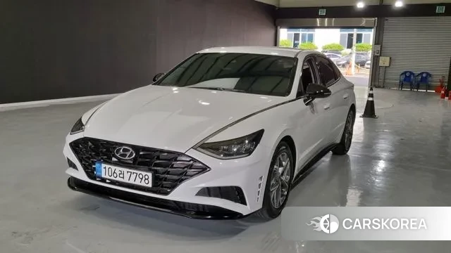 Hyundai Sonata (DN8) 2021 Белый из Кореи