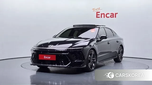 Hyundai Sonata D Edge (DN8) 2024 Черный из Кореи