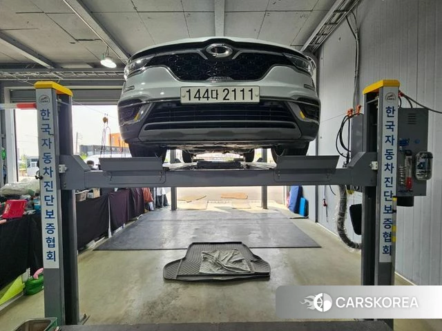 Renault Korea (Samsung) The New QM6 2022 Белый из Кореи