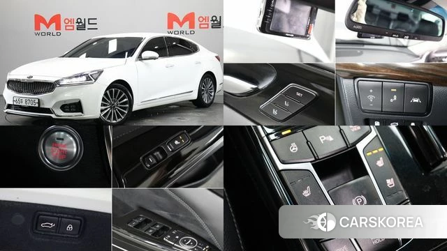 Kia Come New K7 2019 Белый из Кореи
