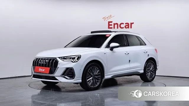 Audi Q3 (F3) 2023 Белый из Кореи