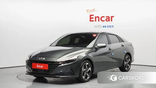 Hyundai Avante (CN7) 2022 Серый из Кореи