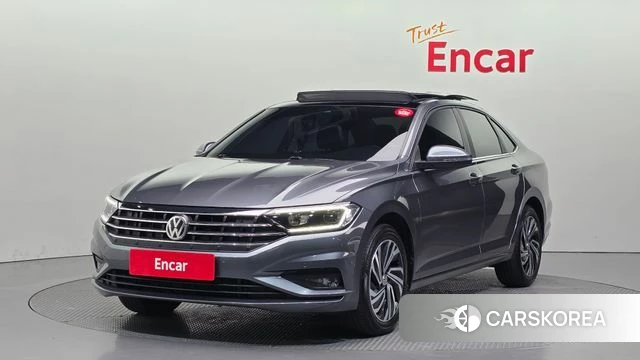 Volkswagen 7th Generation of Jetta 2021 Серый из Кореи