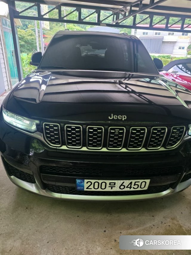 Jeep Grand Cherokee (WL) 2022 Черный из Кореи
