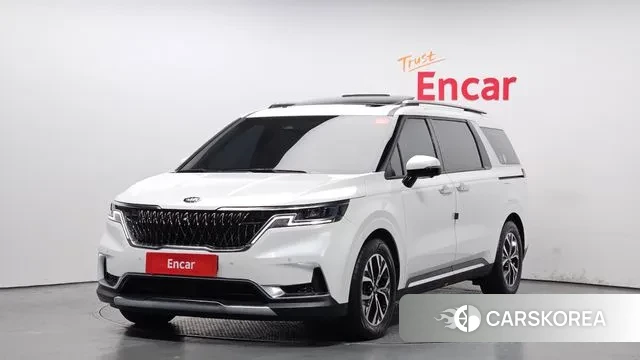 Kia Carnival 4th generation 2021 Белый из Кореи