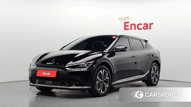 Kia EV6 2022 Черный из Кореи