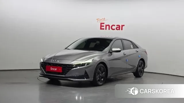 Hyundai Avante Hybrid (CN7) 2021 Серебряный из Кореи