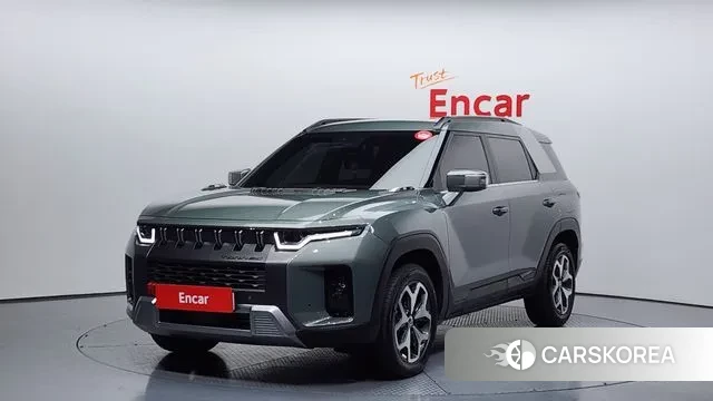 Ssangyong Torres 2022 Темно-зеленый из Кореи