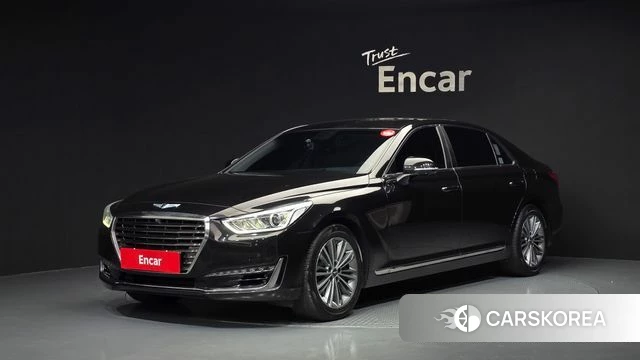 Genesis EQ900 2018 Черный из Кореи
