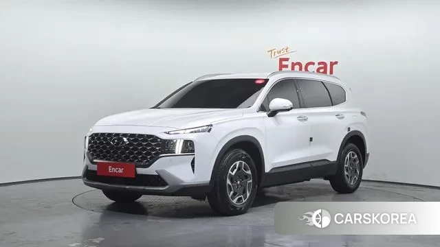 Hyundai The New Santa Fe 2022 Белый из Кореи