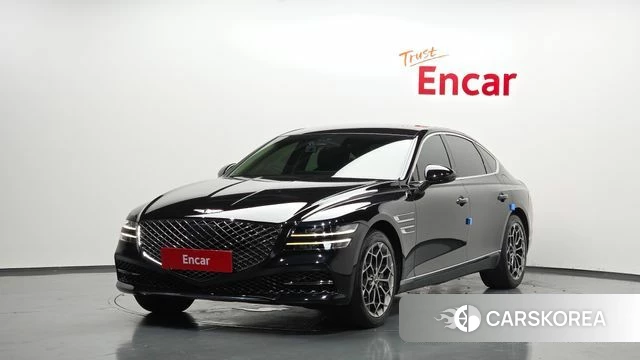 Genesis G80 (RG3) 2021 Черный из Кореи