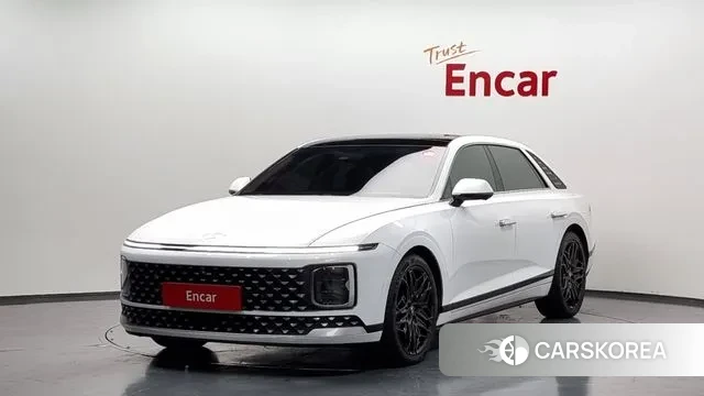 Hyundai Grandeur Hybrid (GN7) 2023 Белый из Кореи