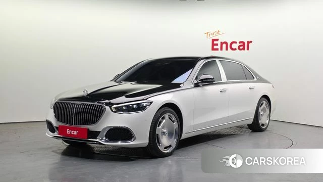 Mercedes-Benz S-Class W223 2022 Белый двухцветный из Кореи