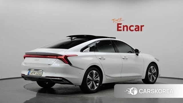 Kia K8 Hybrid 2022 Белый из Кореи