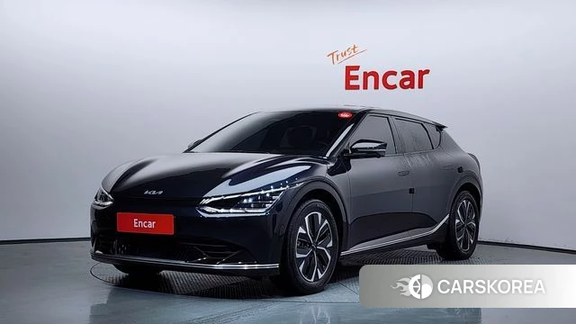 Kia EV6 2022 Синий из Кореи