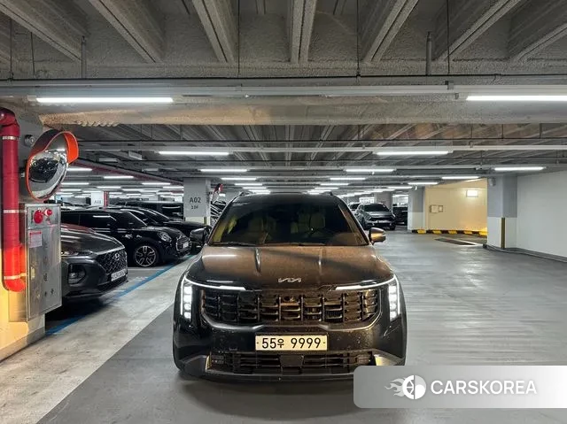 Kia The New Carnival 4th Generation 2024 Черный из Кореи