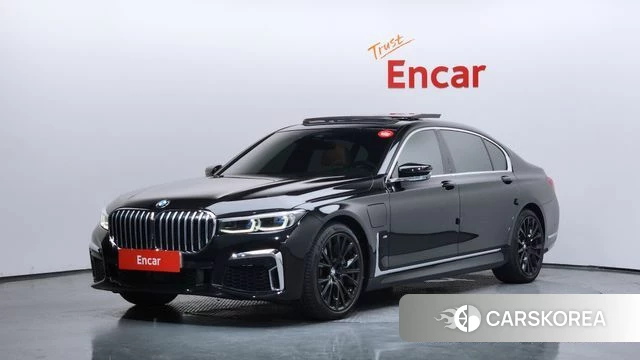 BMW 7 Series (G11) 2021 Черный из Кореи