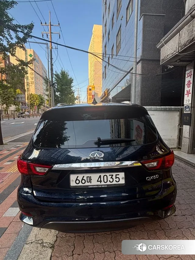 Infiniti QX60 2018 Синий из Кореи
