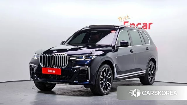 BMW X7 (G07) 2022 Синий из Кореи