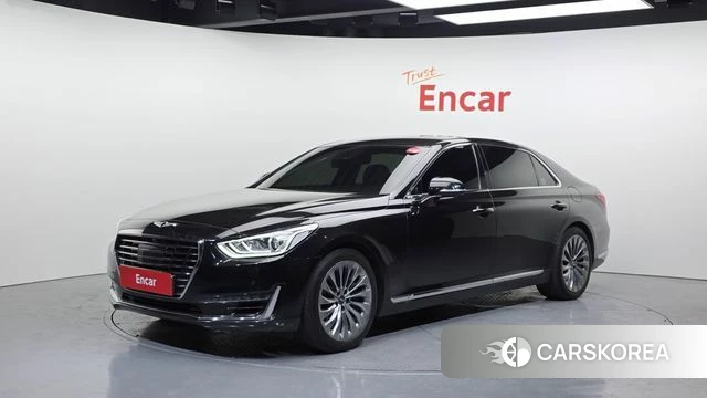 Genesis EQ900 2018 Черный из Кореи