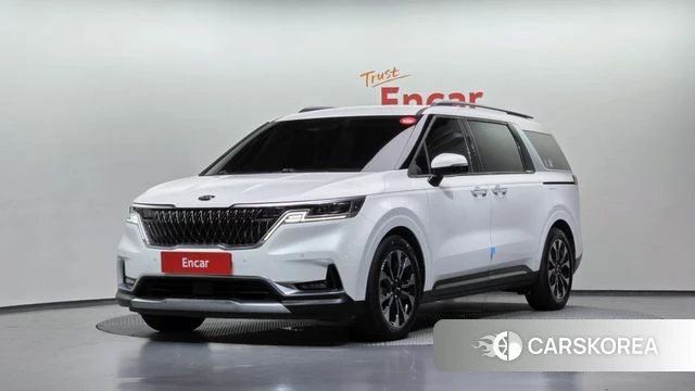 Kia Carnival 4th generation 2021 Белый из Кореи