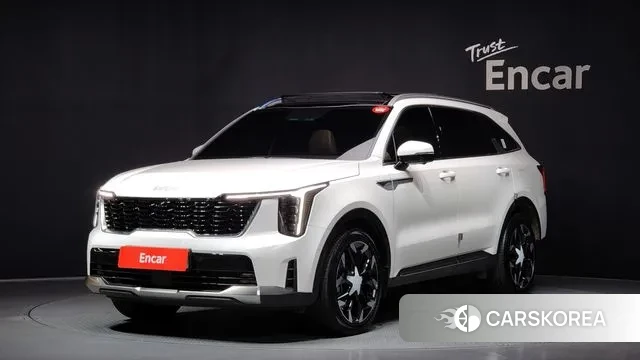 Kia The New Sorento 4th Generation 2023 Белый из Кореи