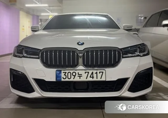 BMW 5 Series (G30) 2021 Белый из Кореи