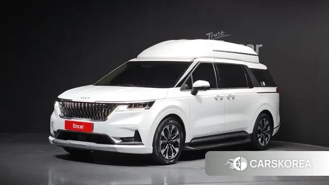 Kia Carnival 4th generation 2021 Белый из Кореи