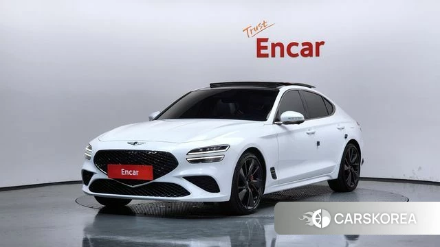 Genesis The New G70 2021 Белый из Кореи
