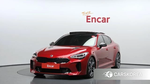 Kia Stinger 2019 Красный из Кореи