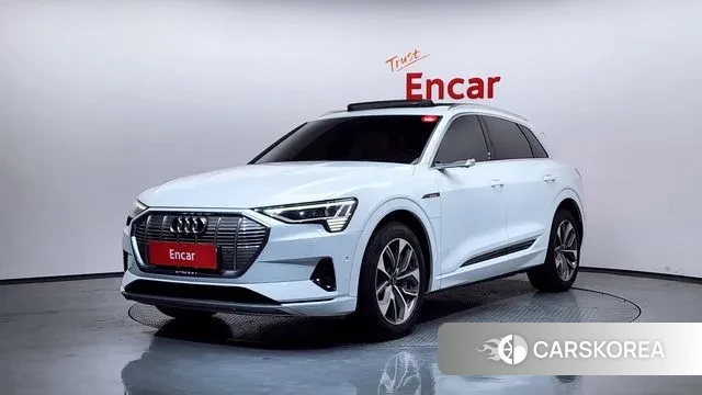 Audi e-Tron 2020 Белый из Кореи