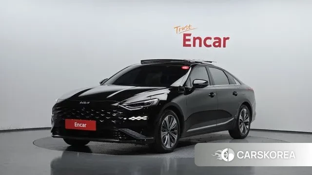 Kia K8 Hybrid 2023 Черный из Кореи