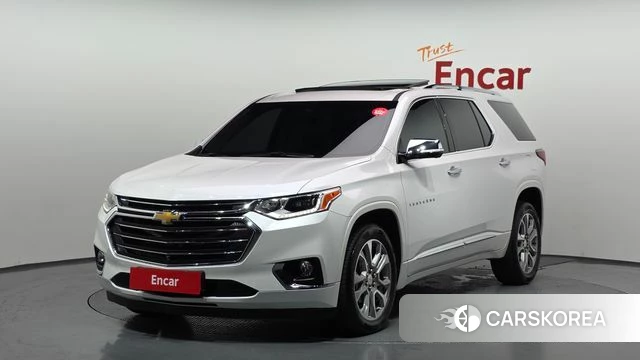 Chevrolet (GM Daewoo) Traverse 2019 Белый из Кореи