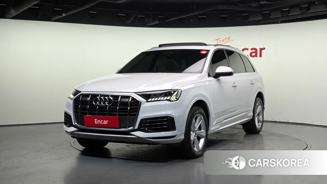 Audi Q7 (4M) 2020 Белый из Кореи