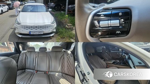Kia K8 2022 Белый из Кореи