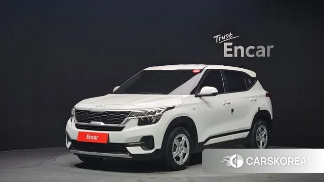 Kia Seltos 2021 Белый из Кореи
