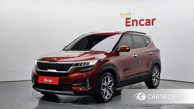 Kia Seltos 2019 Оранжевый из Кореи