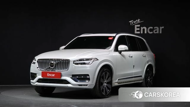 Volvo XC90 second Generation 2021 Белый из Кореи