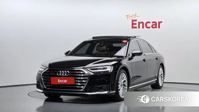 Audi A8 (D5) 2021 Черный из Кореи