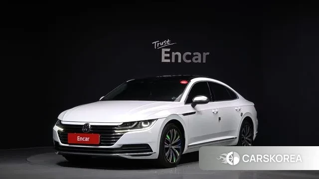 Volkswagen Arteon 2019 Белый из Кореи