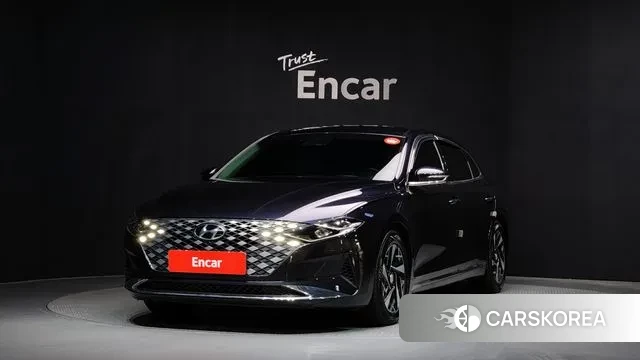 Hyundai The New Grandeur IG Hybrid 2021 Синий из Кореи