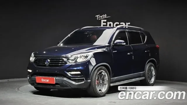 Ssangyong G4 Rexton 2018 Синий из Кореи