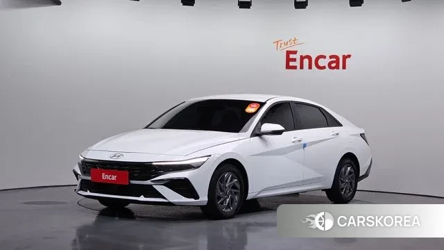 Hyundai The New Avante (CN7) 2025 Белый из Кореи