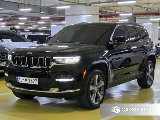 Jeep Grand Cherokee (WL) 2023 Черный из Кореи